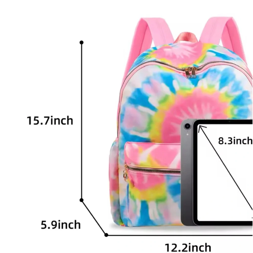 Nylon color lock Backpack - Picture 2 of 2